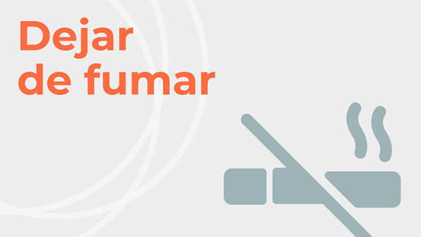 Dejar de fumar